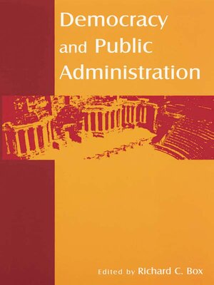 cover image of Democracy and Public Administration